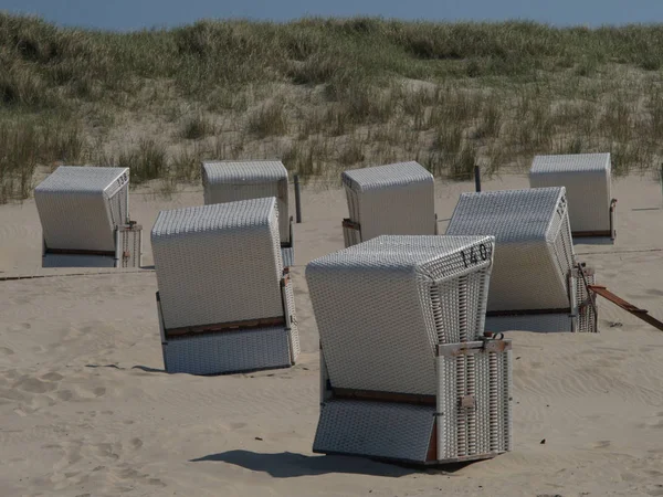 Heure Été Côte Allemande Mer Nord — Photo