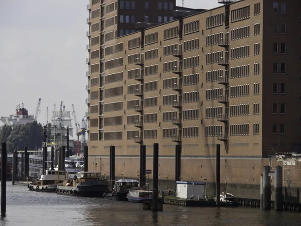 Stad Hamburg Duitsland — Stockfoto