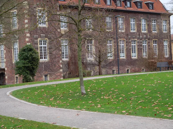 Château Forêt Dans Muensterland Allemand — Photo