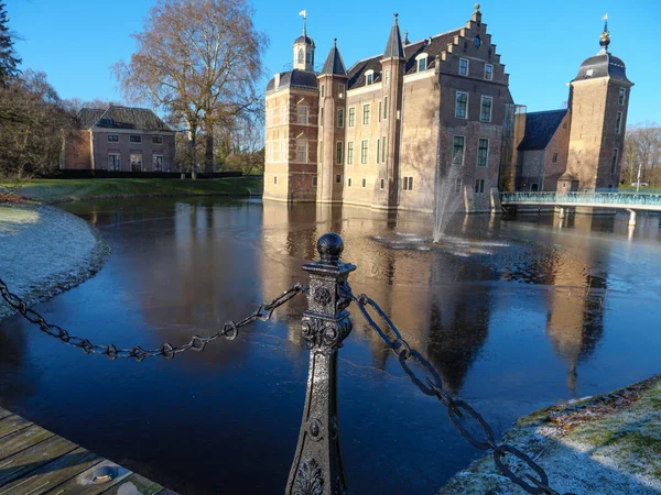 Het Kasteel Van Ruurlo Nederlanden — Stockfoto