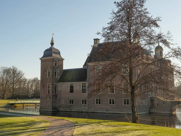 Het Kasteel Van Ruurlo Nederlanden — Stockfoto