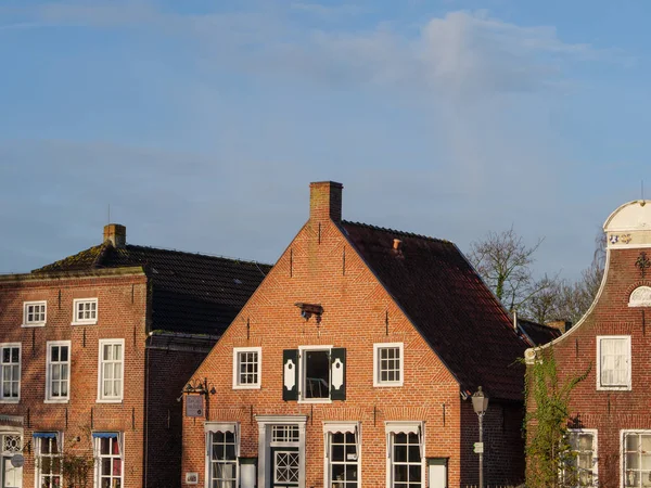 Het Kleine Dorpje Greetsiel Aan Duitse Noordzeekust — Stockfoto