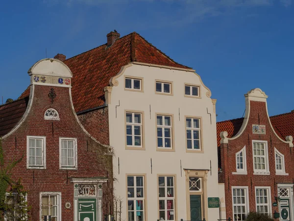 Het Kleine Dorpje Greetsiel Aan Duitse Noordzeekust — Stockfoto