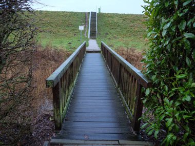 Alman deniz kıyısındaki küçük bir köy.