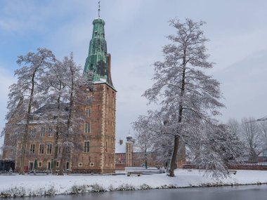 Alman Muensterland 'inde kış mevsimi