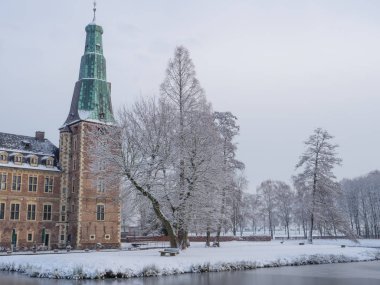 Alman Muensterland 'inde kış mevsimi