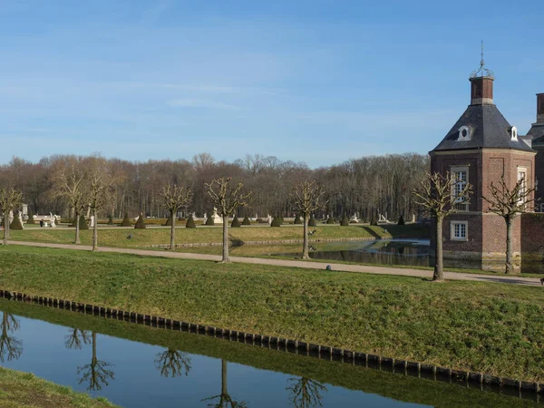 Alte Häuser Einem Kleinen Fluss Deutschland — Stockfoto