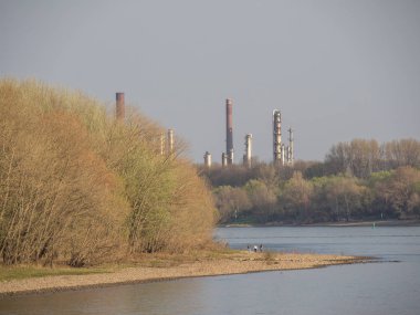 Almanya 'da Ren Nehri üzerinde nehir gezisi