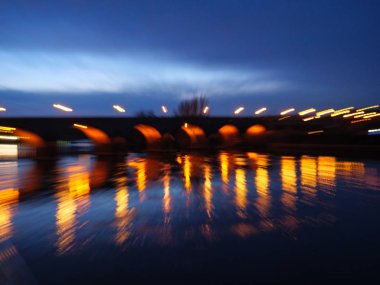 Almanya 'da Ren Nehri üzerinde nehir gezisi