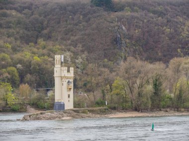 Almanya 'da Ren Nehri üzerinde nehir gezisi