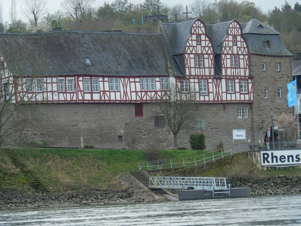 River Cruise Rhine Germany — Stock Photo, Image