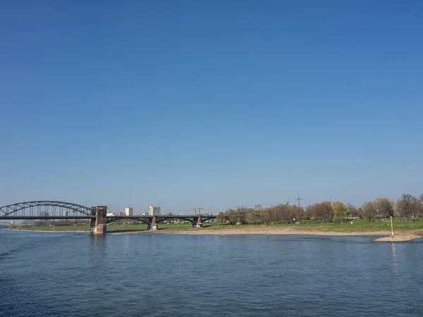 Crociera Fluviale Sul Reno Germania — Foto Stock