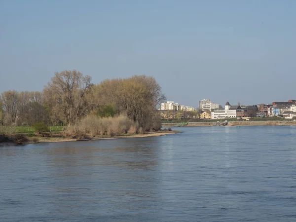 Flusskreuzfahrt Auf Dem Rhein Deutschland — Stockfoto