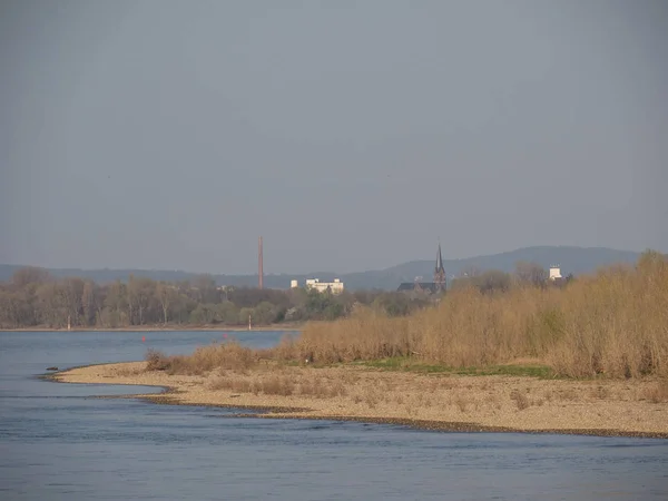 Flusskreuzfahrt Auf Dem Rhein Deutschland — Stockfoto