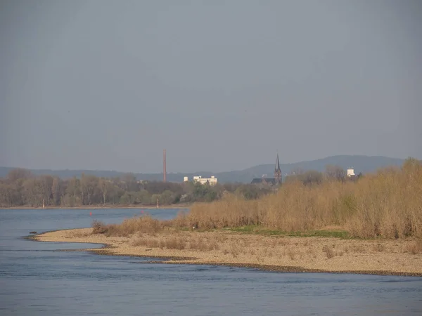 Flod Kryssning Rhinen Tyskland — Stockfoto