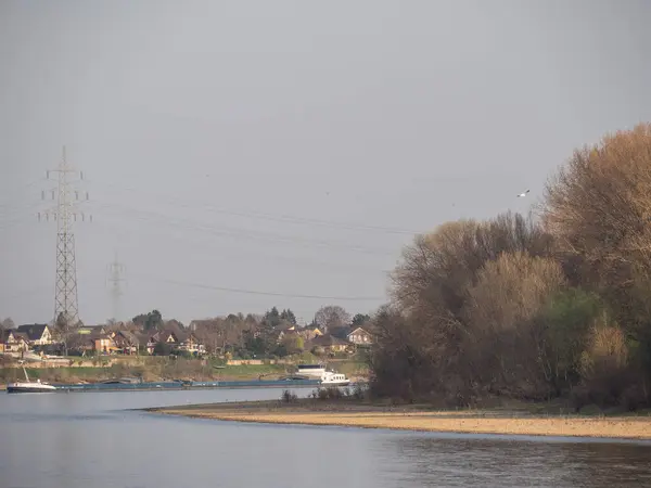 Flusskreuzfahrt Auf Dem Rhein Deutschland — Stockfoto