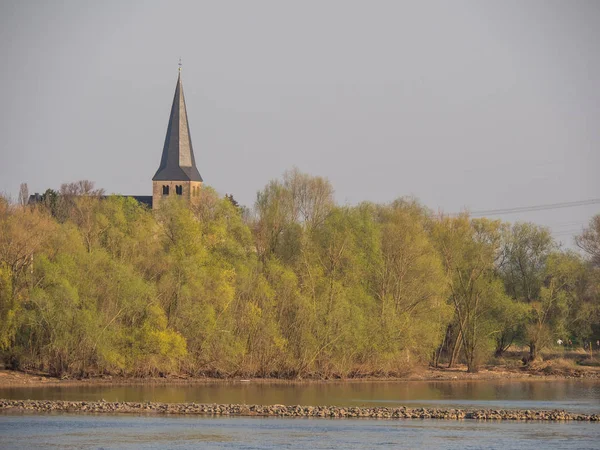 Croisière Fluviale Sur Rhin Allemagne — Photo