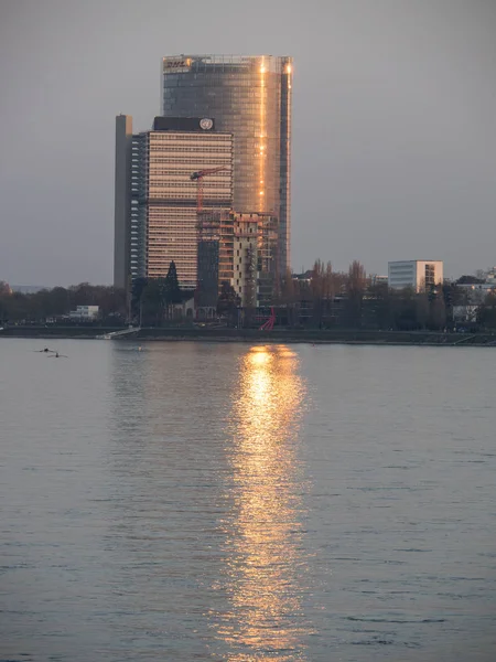 Flusskreuzfahrt Auf Dem Rhein Deutschland — Stockfoto