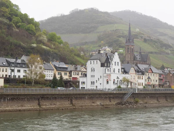 Croisière Fluviale Sur Rhin Allemagne — Photo