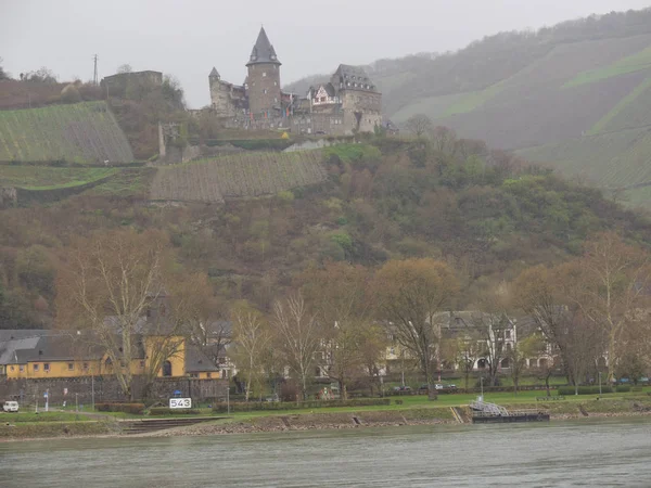 River Cruise Rhine Germany — Stok Foto