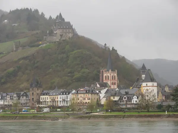 Croisière Fluviale Sur Rhin Allemagne — Photo