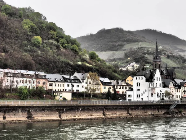 Cruise Van Rivier Rijn Duitsland — Stockfoto