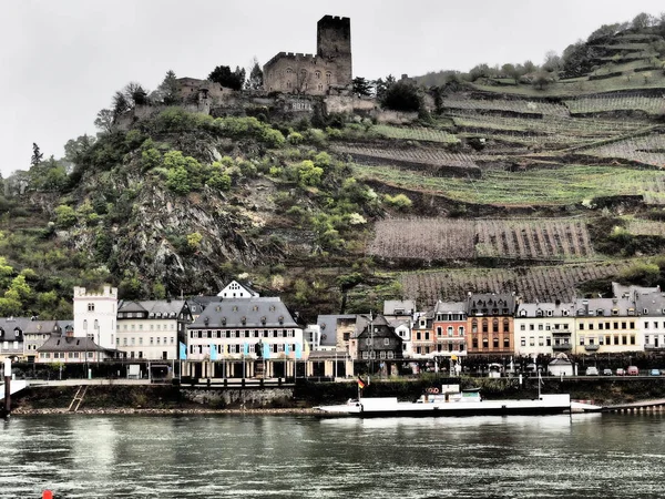 Cruise Van Rivier Rijn Duitsland — Stockfoto