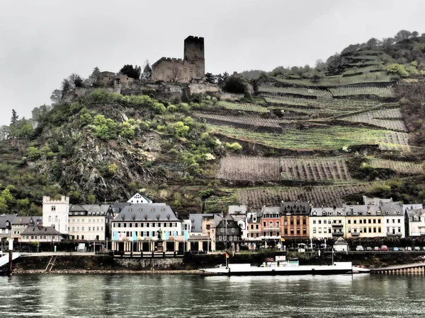 Cruise Van Rivier Rijn Duitsland — Stockfoto