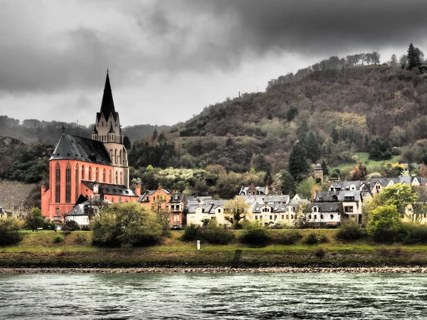 Cruise Van Rivier Rijn Duitsland — Stockfoto