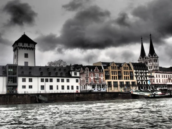 Říční Plavba Rýně Německu — Stock fotografie