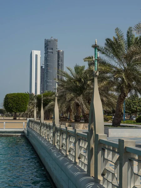 Abu Dhabi Nos Emirados — Fotografia de Stock