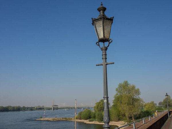 The river rhine in germany