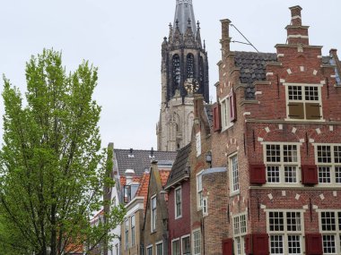 Hollanda'da delft şehri