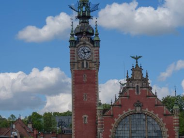 Polonya ve Baltık Denizi'nde Gdansk