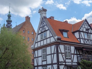 Polonya ve Baltık Denizi'nde Gdansk