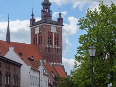 Polonya ve Baltık Denizi'nde Gdansk