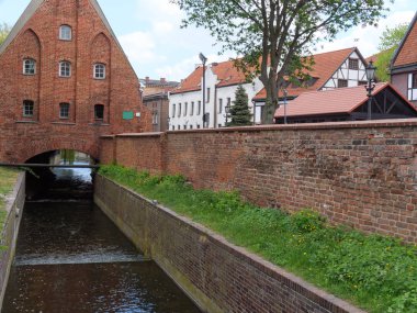 Polonya ve Baltık Denizi'nde Gdansk