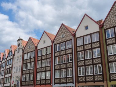 Polonya ve Baltık Denizi'nde Gdansk