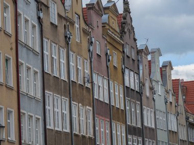 Polonya ve Baltık Denizi'nde Gdansk