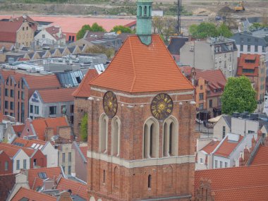 Polonya ve Baltık Denizi'nde Gdansk