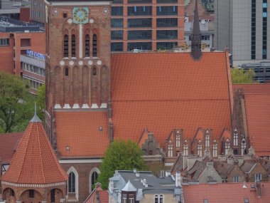 Polonya ve Baltık Denizi'nde Gdansk