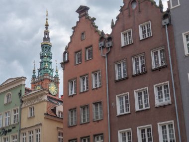 Polonya ve Baltık Denizi'nde Gdansk