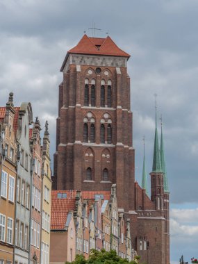 Polonya ve Baltık Denizi'nde Gdansk