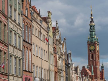 Polonya ve Baltık Denizi'nde Gdansk