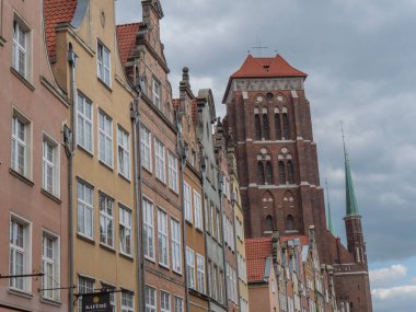 Polonya ve Baltık Denizi'nde Gdansk