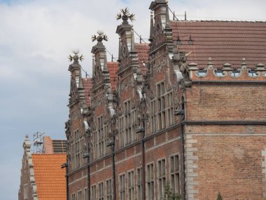 Polonya ve Baltık Denizi'nde Gdansk