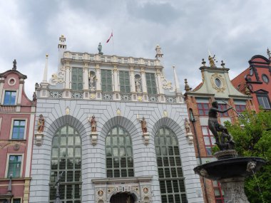 Polonya ve Baltık Denizi'nde Gdansk