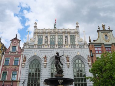 Polonya ve Baltık Denizi'nde Gdansk