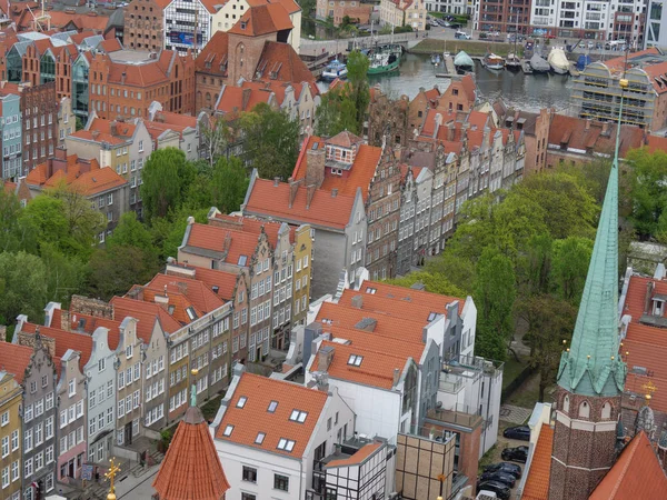 Gdaňsk Polsku Baltském Moři — Stock fotografie