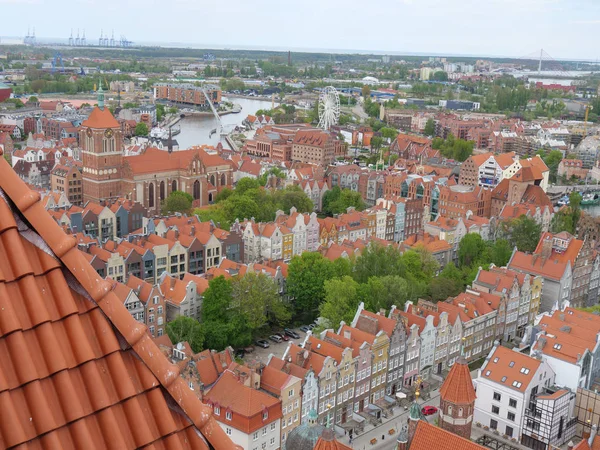 Гданськ Польщі Балтійському Морі — стокове фото